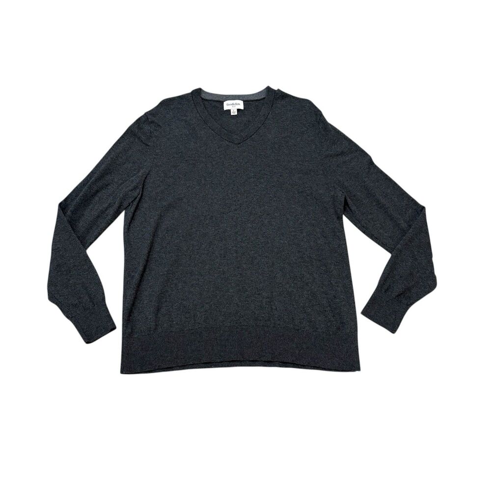 Goodfellow & Co. Mens Gray V-neck Sweater Size L